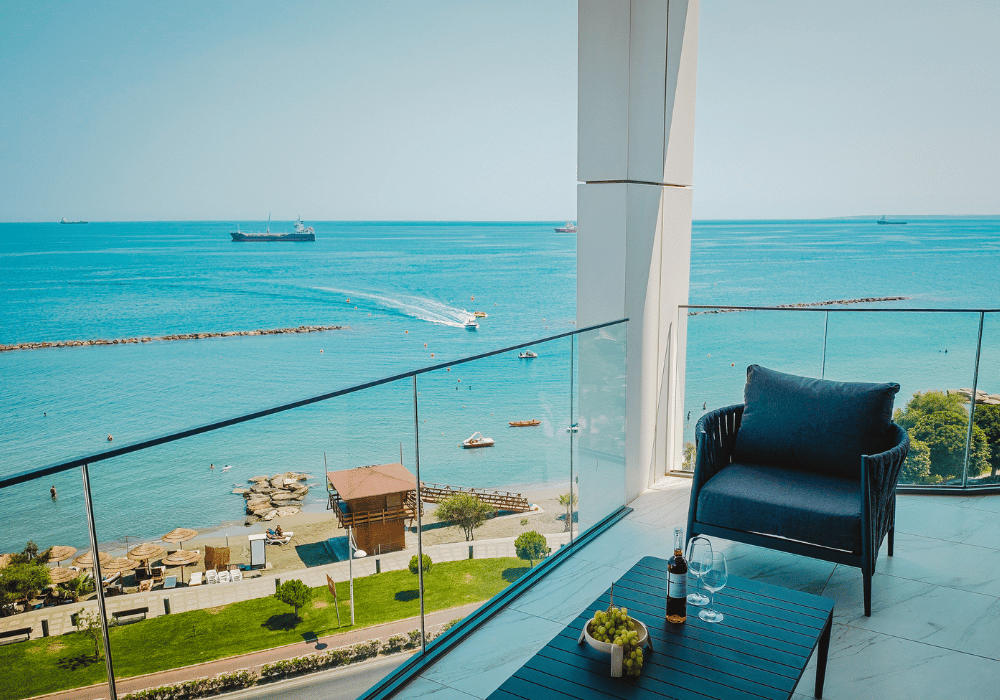 2 Bed with Sea Views in Limassol Seafront