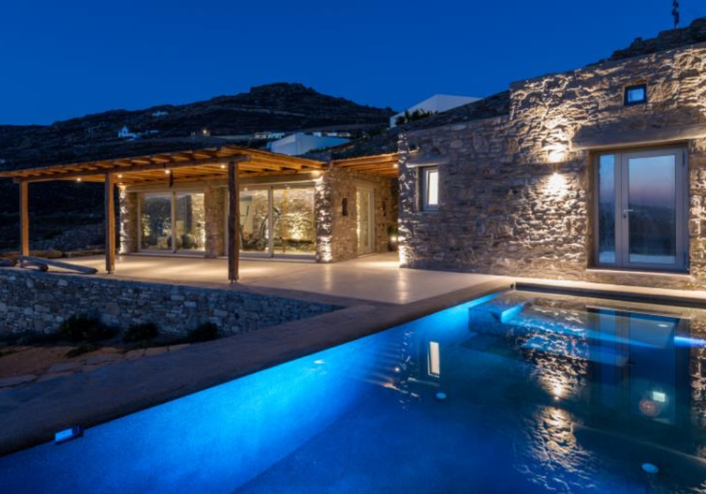 Luxurious and private 7-Bedroom Villa Ftelia, Mykonos