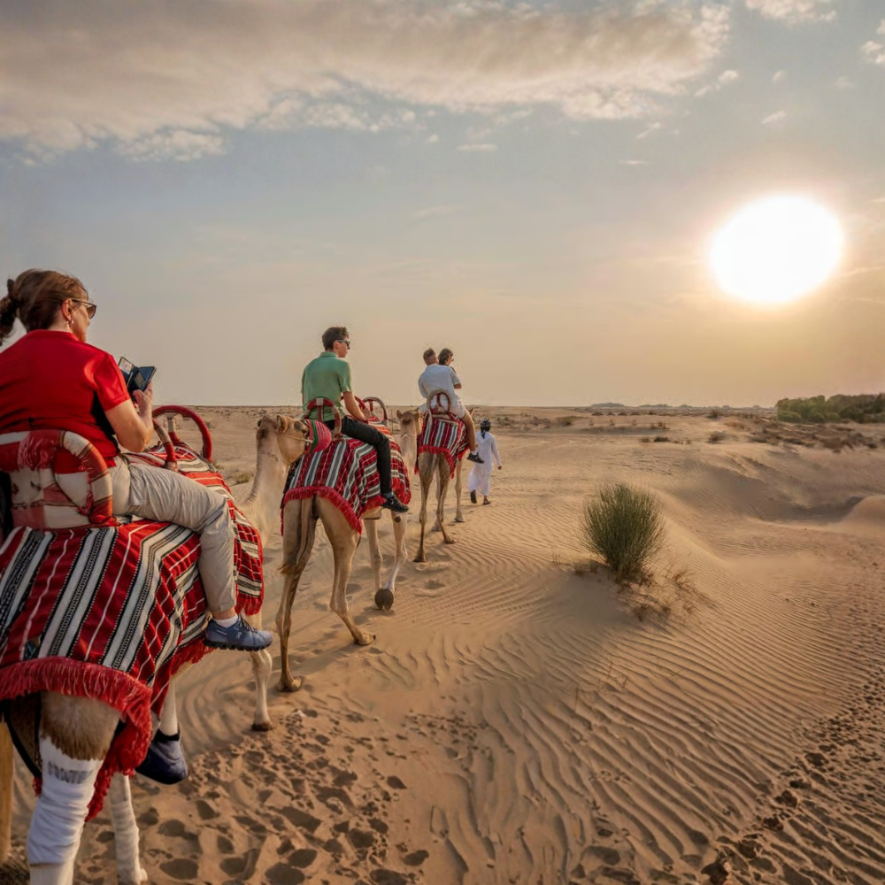 Al Marmoom Oasis Camp Experience: Bedouin Dinner With Transfers