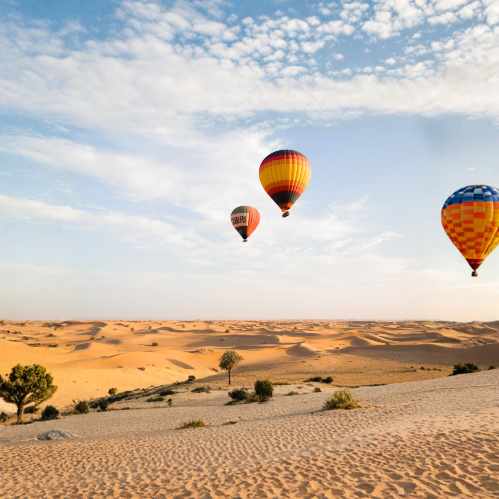 Unforgettable Hot Air Balloon Safari Deluxe Package