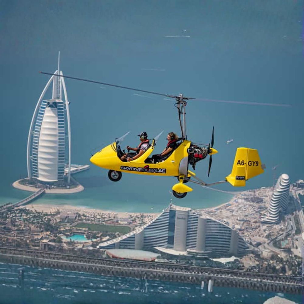 Solo Gyrocopter Flight in Dubai