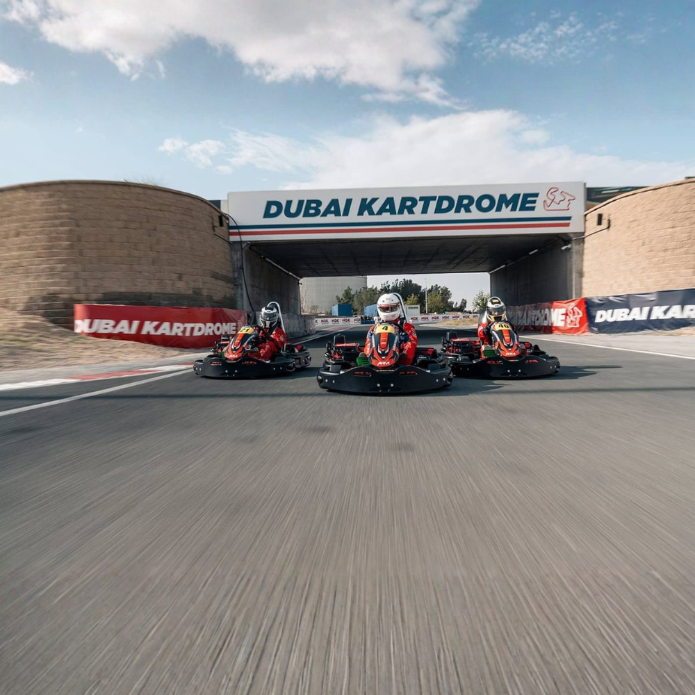 Solo Karting Experience at Dubai Autodrome