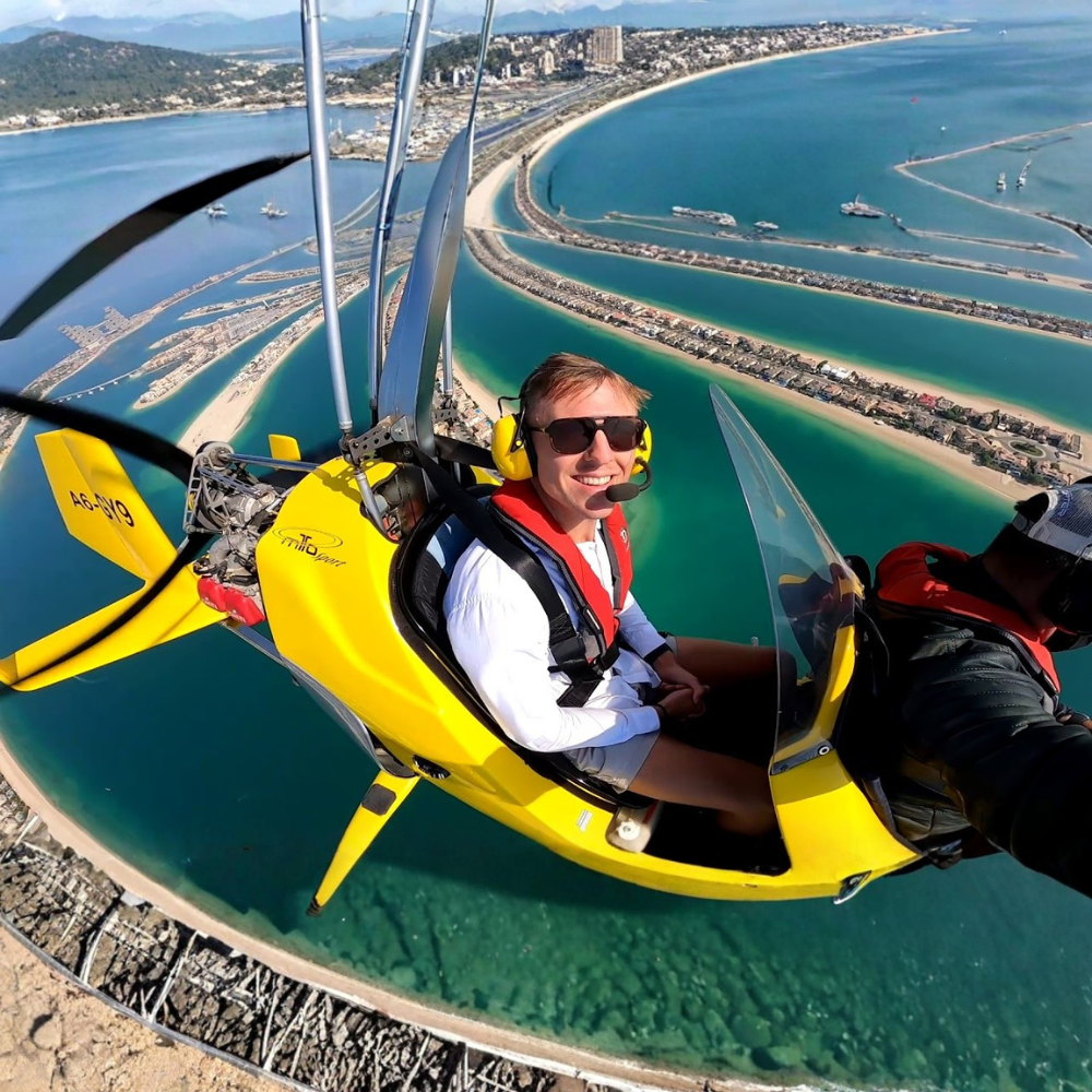 Solo Gyrocopter Flight in Dubai
