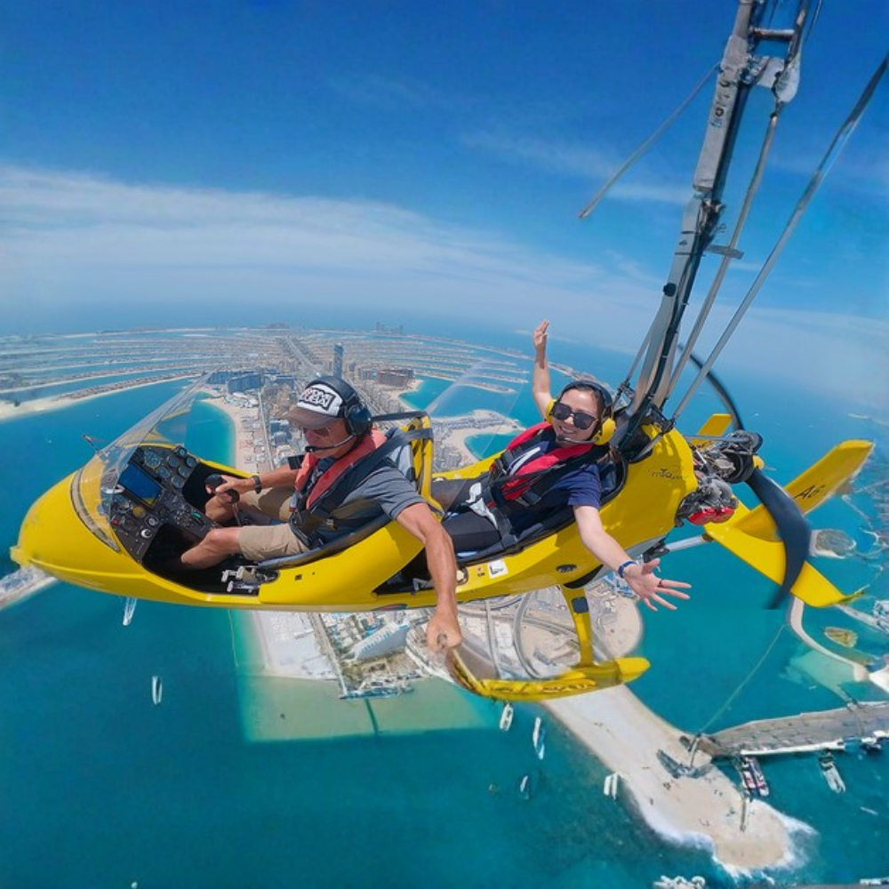 Solo Gyrocopter Flight in Dubai