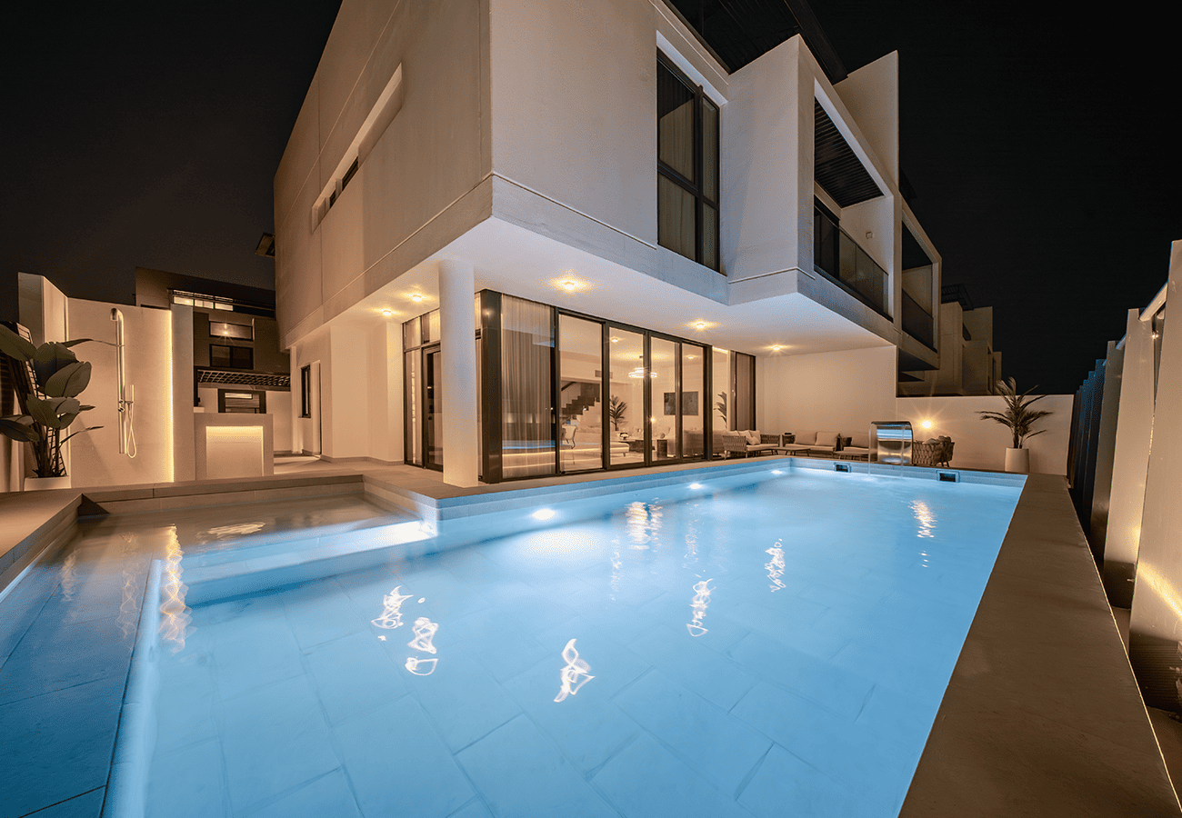 Blausee Beachfront Villa with Private Pool
