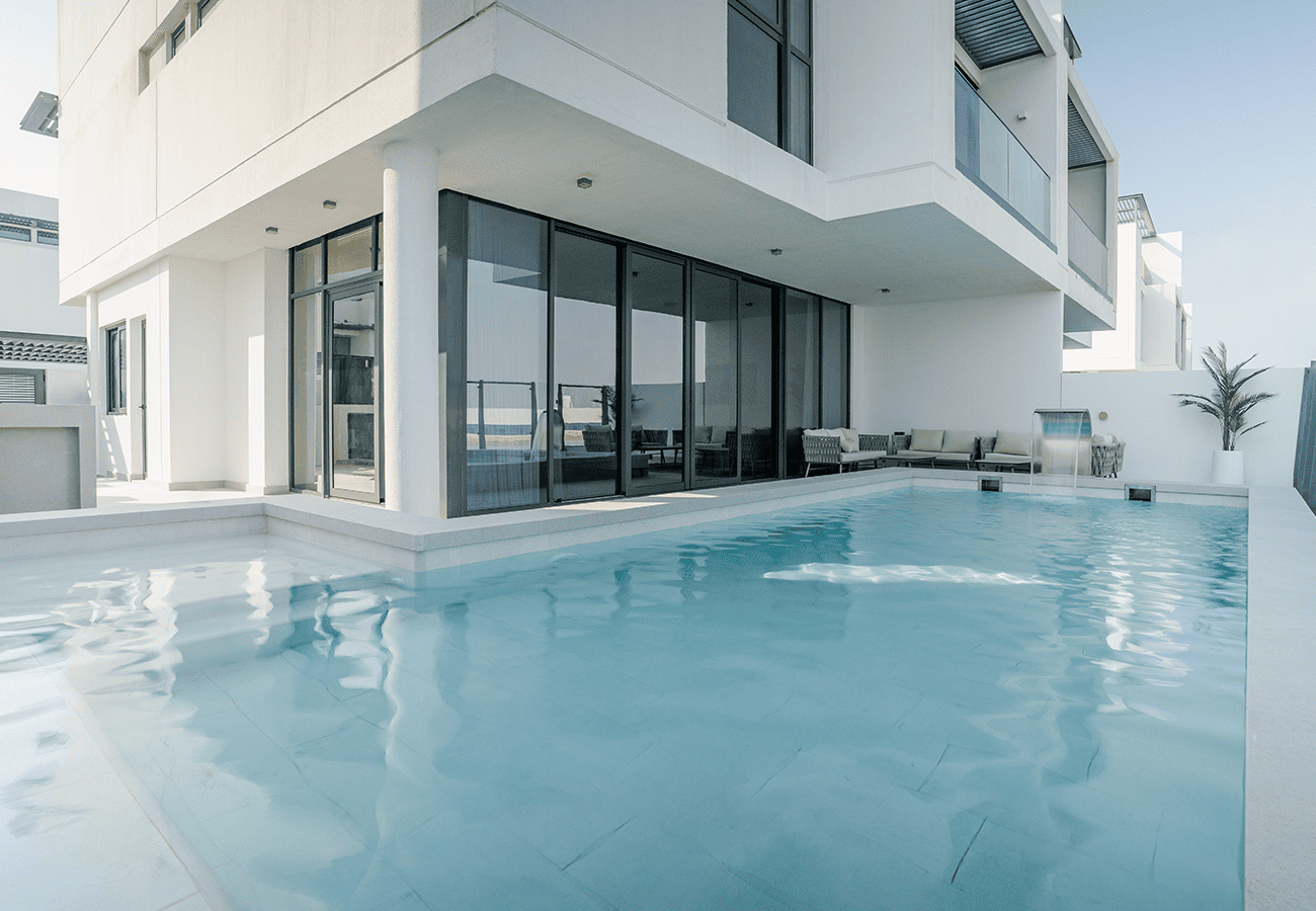 Blausee Beachfront Villa with Private Pool