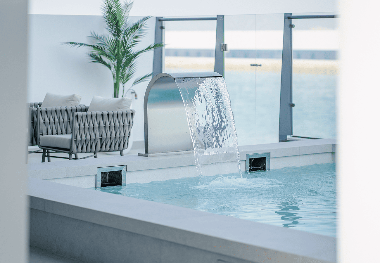 Blausee Beachfront Villa with Private Pool