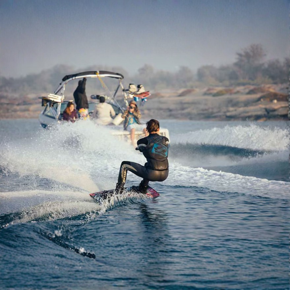 Wake Surfing Adventure at Dubai Marina