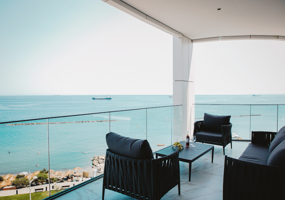 2 Bed with Sea Views in Limassol Seafront