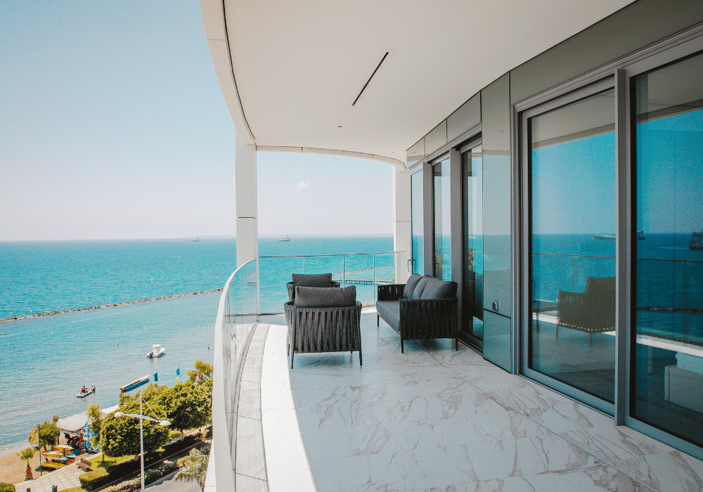 2 Bed with Sea Views in Limassol Seafront