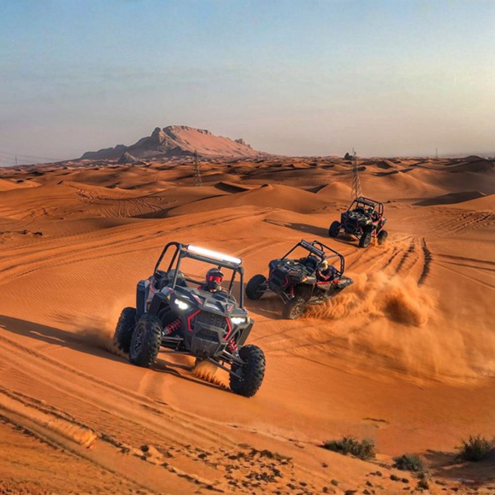 Dune Buggy Morning Adventure with Camel Riding & BBQ