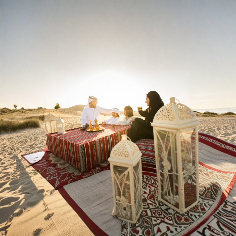 Hot Air Balloon Experience: Overnight Desert Safari with Breakfast
