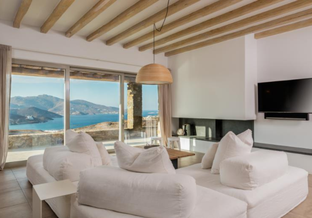 Luxurious and private 7-Bedroom Villa Ftelia, Mykonos