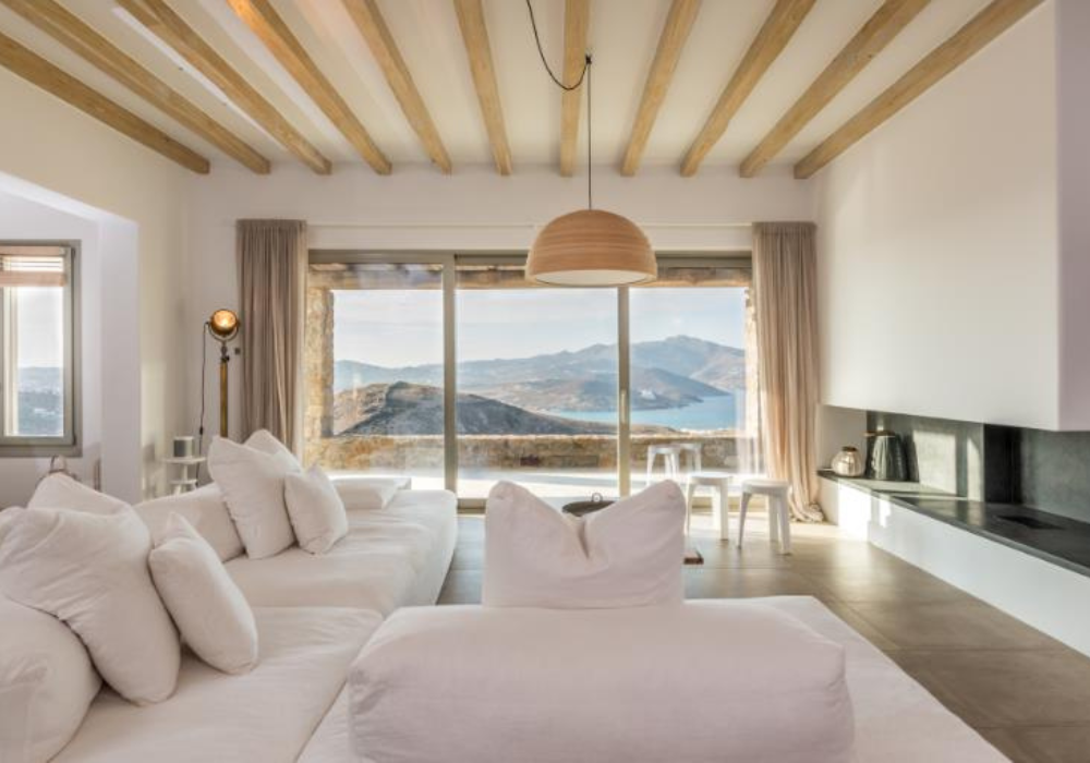 Luxurious and private 7-Bedroom Villa Ftelia, Mykonos