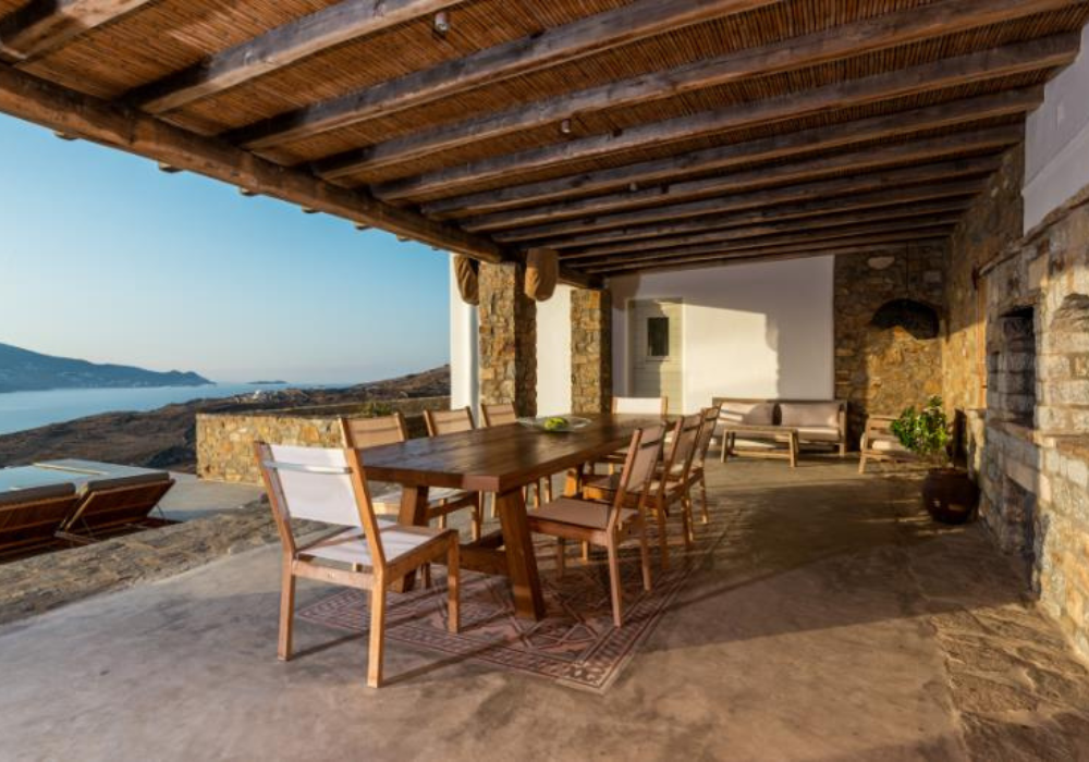 Luxurious and private 7-Bedroom Villa Ftelia, Mykonos
