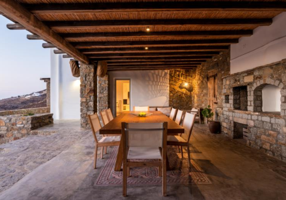 Luxurious and private 7-Bedroom Villa Ftelia, Mykonos