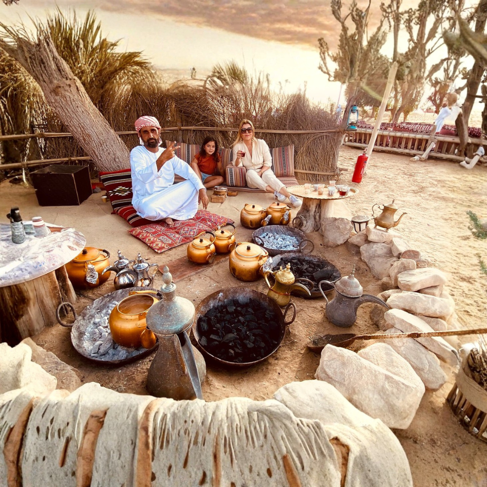 Al Marmoom Oasis Camp Experience: Bedouin Dinner Without Transfers