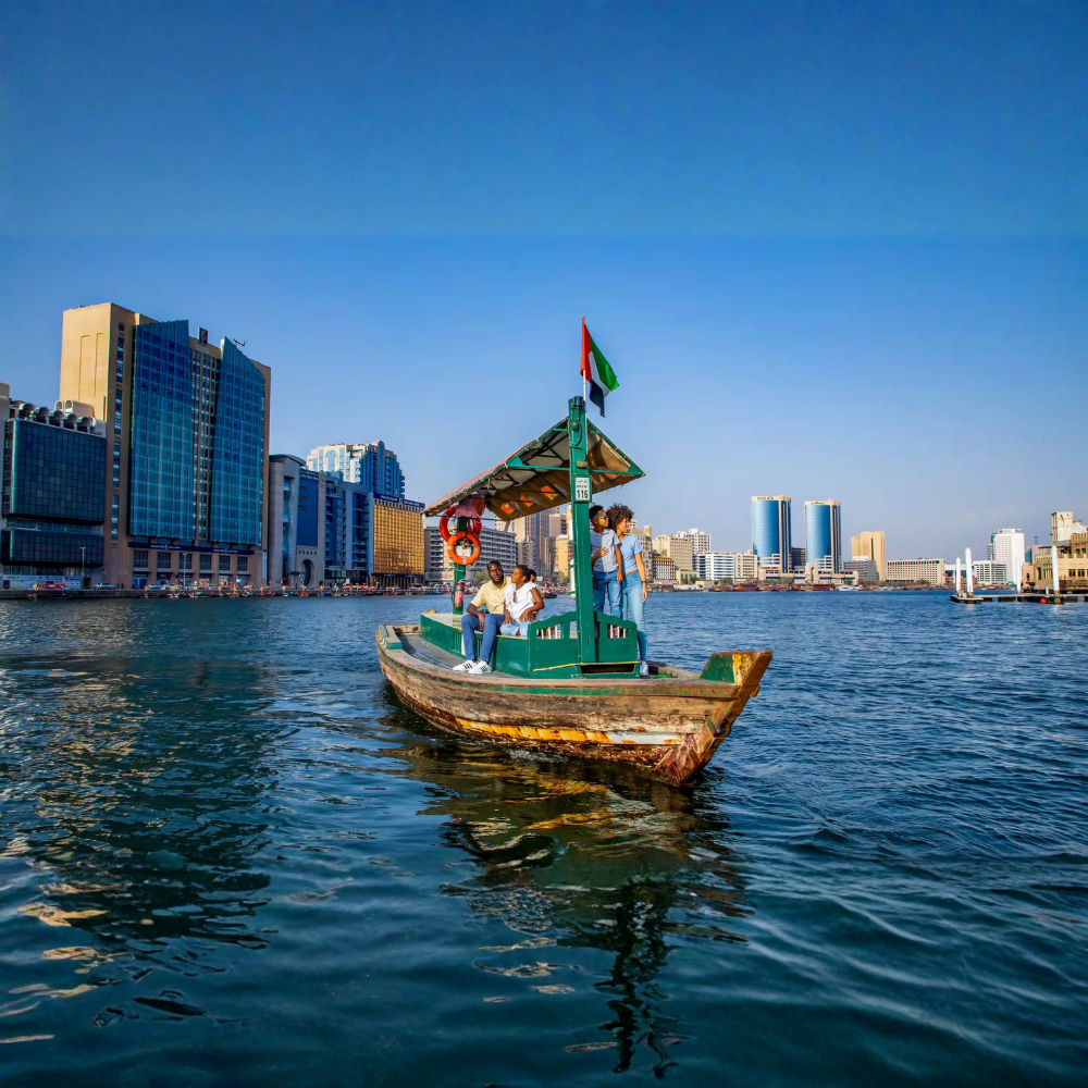 Discover Dubai: Frame Ticket, Creek, Souks & Blue Mosque