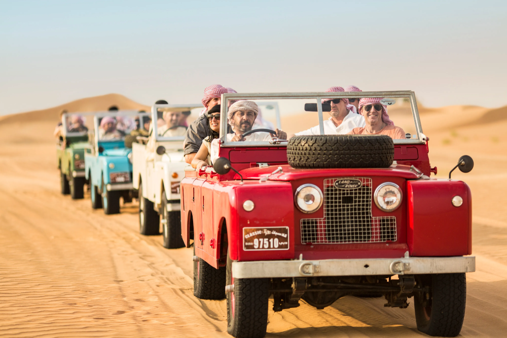 Heritage Desert Safari by vintage Land Rover (Private)
