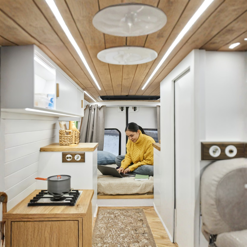 Camper Van: Ideal for Family, Friends, & Romantic Getaways