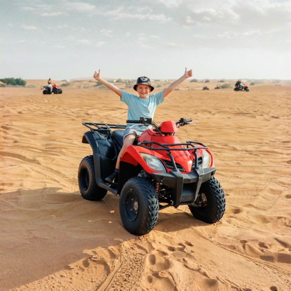 Quad Bike Adventure: Safari Tour and BBQ Dinner