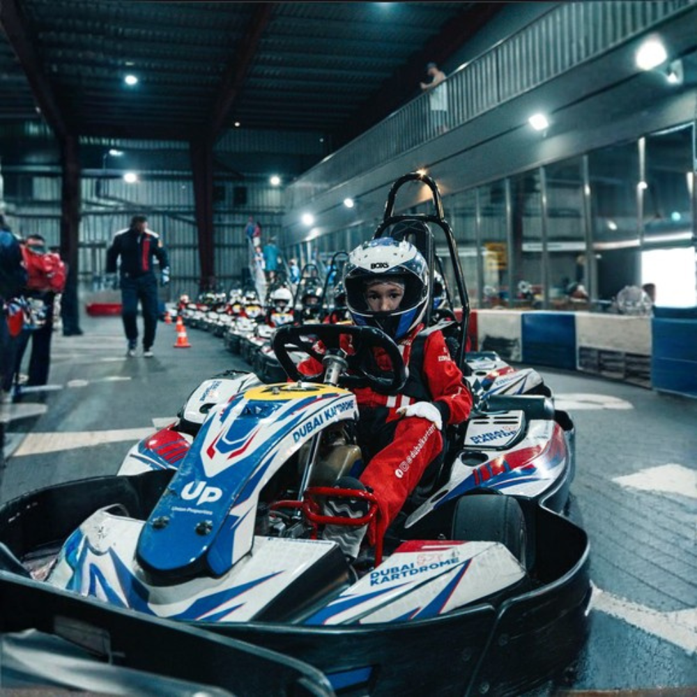 Solo Karting Experience at Dubai Autodrome