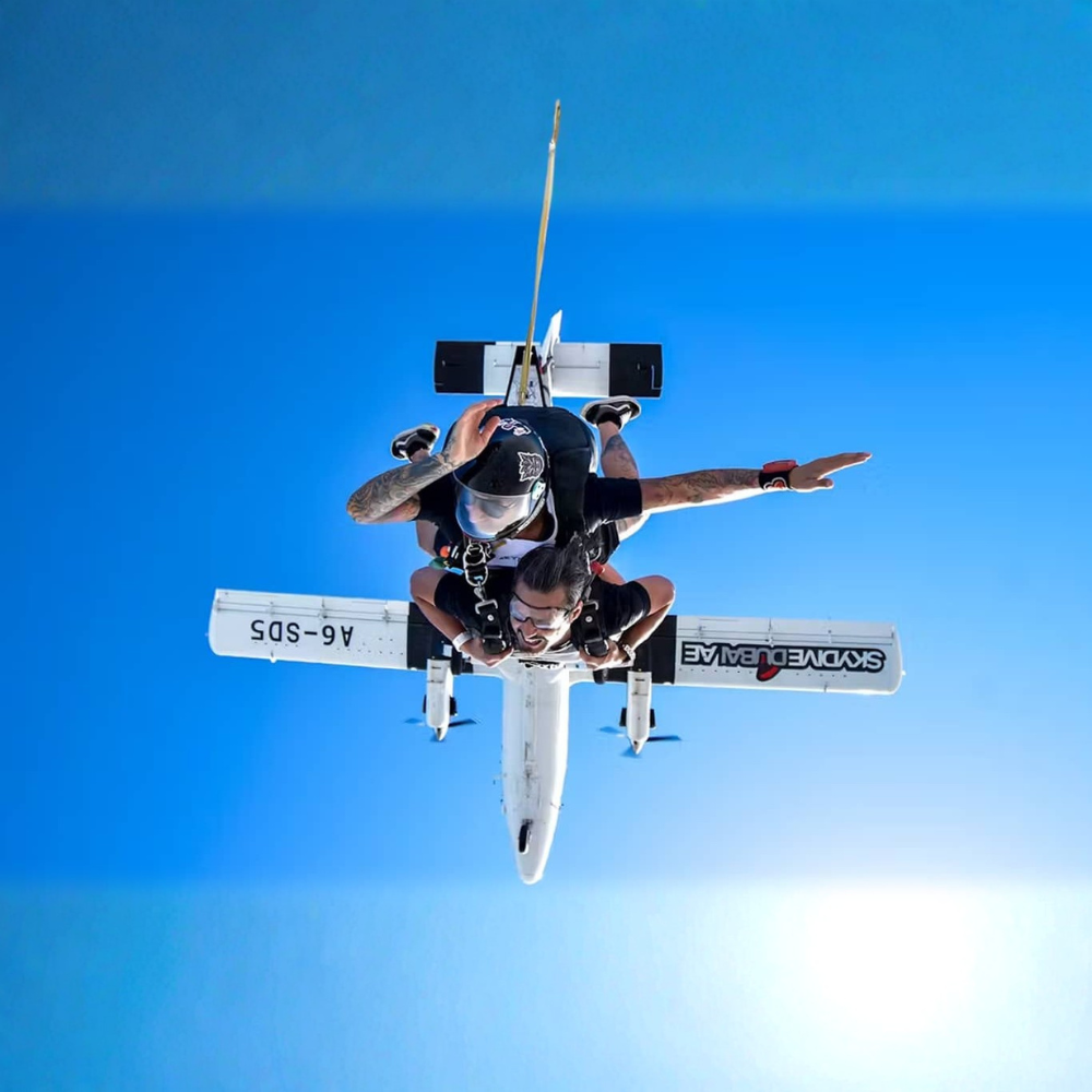 Solo Skydiving Experience in the Desert