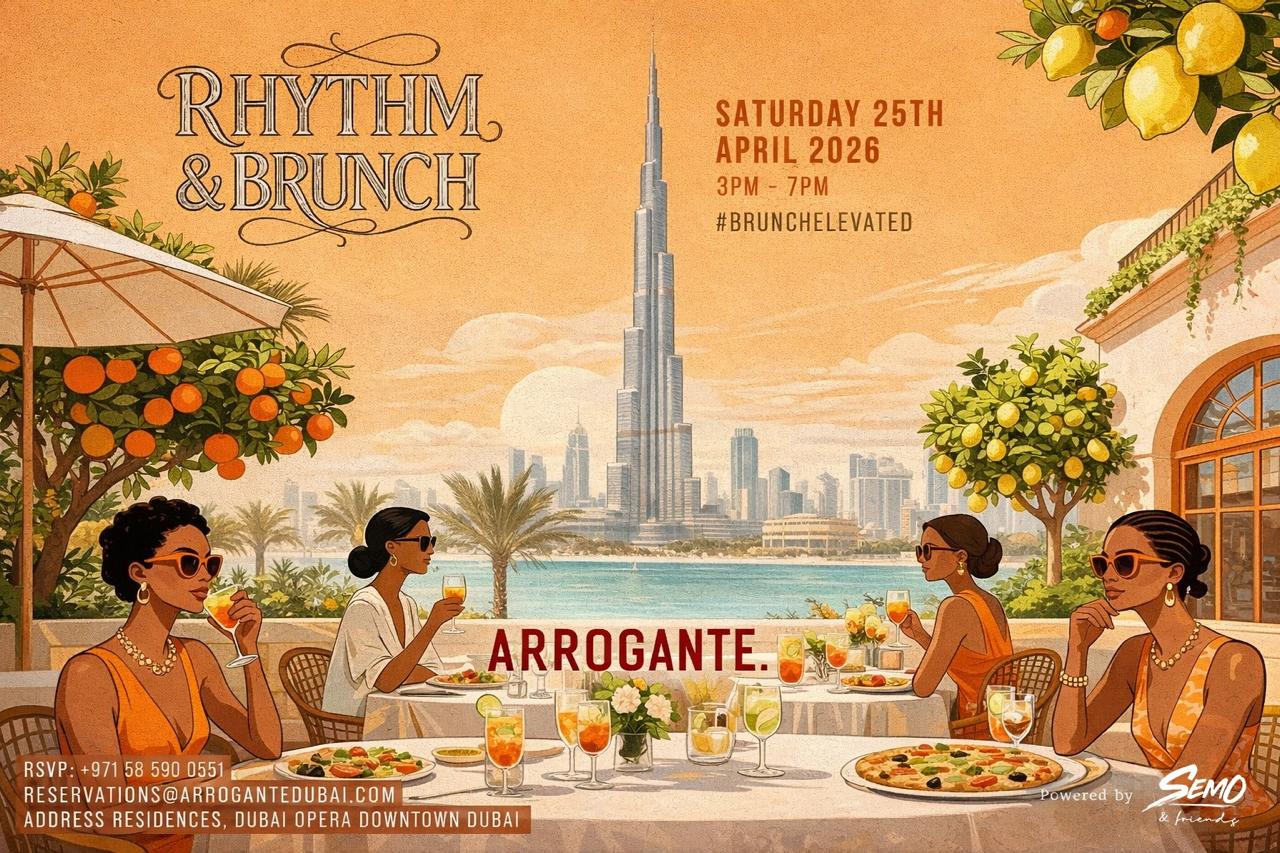 Rhythm & Brunch @ ARROGANTE, Address Residences, Dubai